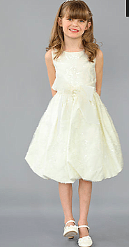 US Angels The Baby's Breath Flower Girl Dress