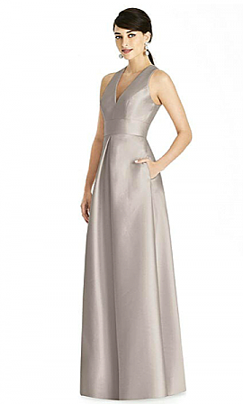 Alfred Sung D747 Bridesmaid Dress