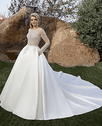 Casablanca Bridal 2436-2 Talia