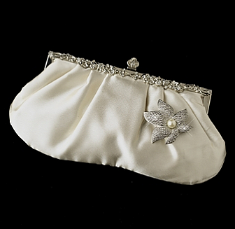 Elegance by Carbonneau Evening Bag 309 with Brooch 67