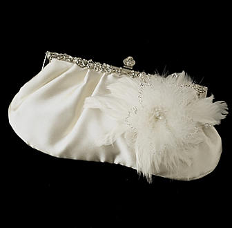 Elegance by Carbonneau Evening Bag 309 with Brooch 1531