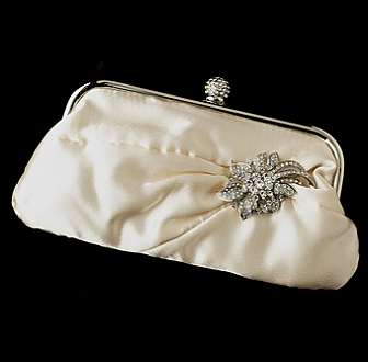 Elegance by Carbonneau Evening Bag 315 with Brooch 16