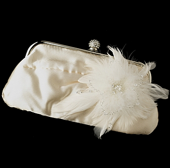 Elegance by Carbonneau Evening Bag 315 with Brooch 1531