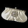 Elegance by Carbonneau Evening Bag 309 with Brooch 156